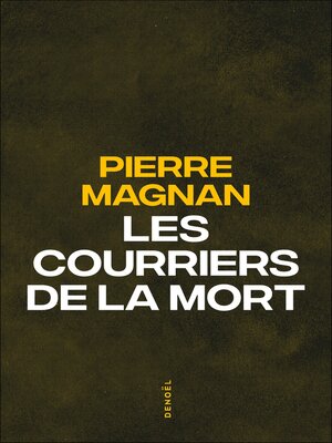 cover image of Les courriers de la mort